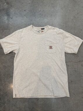Howler Brothers Sawdust Workwear Pocket T-Shirt Limited Edition Oatmeal Heather